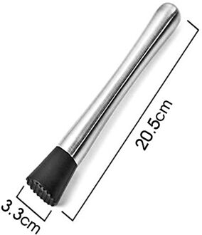 Cocktail Shaker Rvs Wijn Mixing Stick Cocktail Muddler Shaker Met Verpletterende Hamer Muddler Verpletterd Ijs Bar Tool