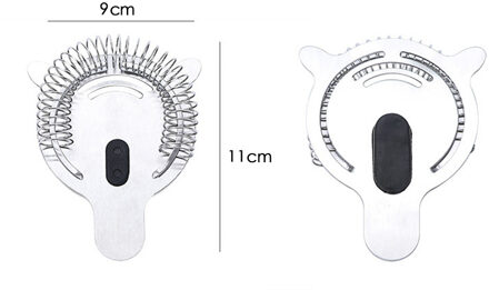 Cocktail Shaker Zeef Bar Ice Draad Gemengde Drinken Rvs Filter