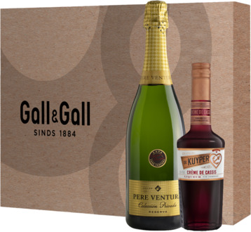 Cocktailpakket Kir Royal 1X50CL 1X70CL