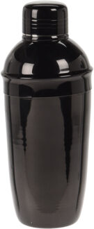 Cocktailshaker zwart 500 ml RVS - Cocktailshakers