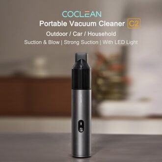 COCLEAN Portable Vacuum Cleaner C2 With LED Light