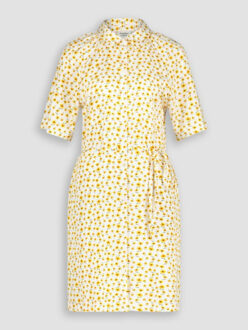 Coco flower dress sunflower - - maat L Geel