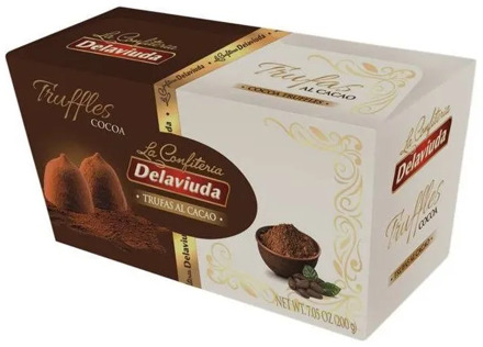 Cocoa truffles, Delaviuda, 100 gr