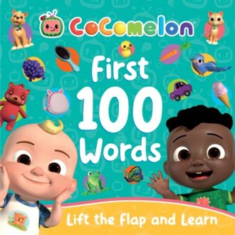 Cocomelon First 100 Words Lift-The-Flap Book - Cocomelon