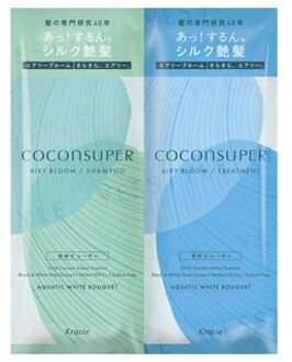 Coconsuper Airy Bloom Shampoo & Treatment Trial Set 10ml + 10g