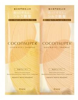 Coconsuper Sleek & Rich Shampoo & Treatment Trial Set 10ml + 10g