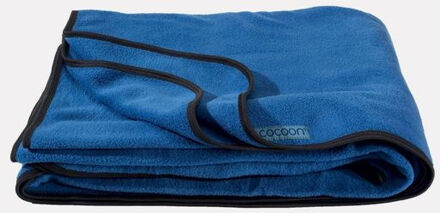 Cocoon fleece Blanket blue pacific