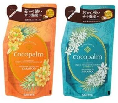 Cocopalm Organic Extra Virgin Coconut Oil Shampoo Polynesian Tahiti Spa - 380ml Refill