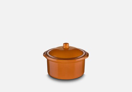 Cocotte Keramiek Regás Koken bruin 14.5CM