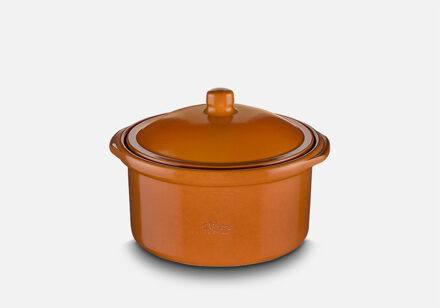 Cocotte Keramiek Regás Koken bruin 23CM