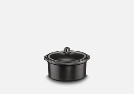 Cocotte Keramiek Regás Koken zwart 14CM