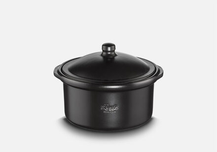 Cocotte Keramiek Regás Koken zwart 23CM