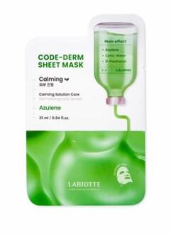 Code-derm Sheet Mask Set - 5 Types Calming