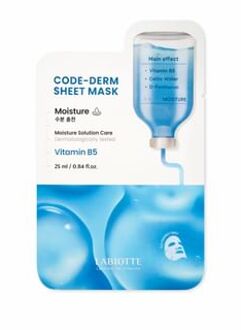 Code-derm Sheet Mask Set - 5 Types Moisture