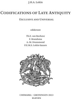 Codifications of Late Antiquity - J.H.A. Lokin - ebook