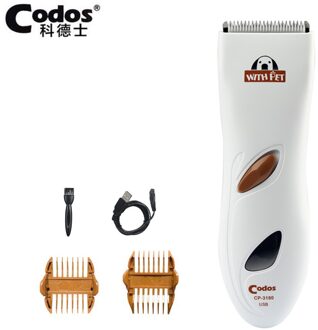 Codos CP3180 Professionele Elektrische Hond Haar Trimmer Oplaadbare Dier Grooming Clippers Kat Scheerapparaat Kapsel Machine standaard
