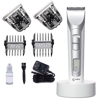 Codos Mini Professionele Haar Trimmer Rvs Blade Oplaadbare Tondeuse Precisie Scheerapparaat Salon Haar Snijmachine add 2stk blade