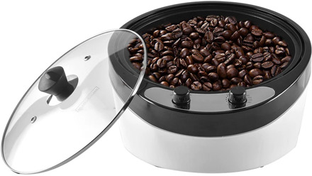 Coffee bean roasting machine with automatic cooling function, health-preserving pan fried chestnut roasted sesame peel