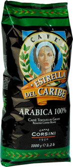 Coffee beans Caffe Corsini Estrella del Caribe 1000g