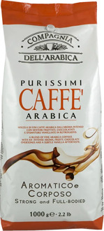 Coffee beans Compagnia dell'arabica Brasil Santos 1000g