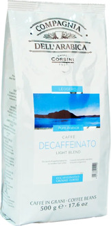 Coffee beans Compagnia dell'arabica Decaffeinato