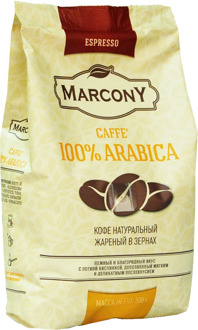 Coffee beans marcony 100% Arabica 500g.