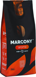 Coffee beans marcony aroma flavored баварского chocolate 200g.