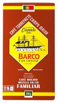 Coffee blend 50/50 family milled, 250g boat