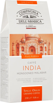 Coffee ground Compagnia dell'arabica India Monsooned Malabar 250g