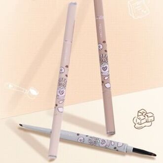 Coffee Series Dual-Ended Eyeliner - 3 Colors S01# Soft Black - 60mg