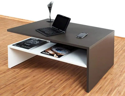 Coffee Table Conference Table 90X42X60CM Particle Board Main Body Coffee Table Melamine Board Coating Wooden Idle Furniture HWC