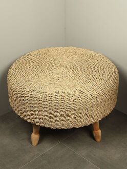 Coffee table naturel, diameter 80 cm