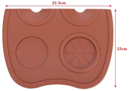 Coffee Tampers Mat Silicone Mat Slip Resistant Pad Coffee Machine Manual Handle Pad Kitchen Tool Home Espresso Accessories L-bruin
