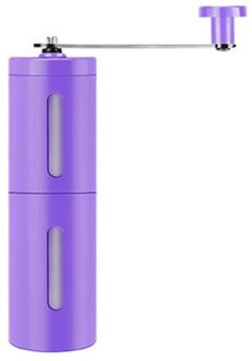 Coffeeware Koffiemolen Mini Roestvrij Staal Handmatige Handgemaakte Koffieboon Braam Slijpmachines Molen Keuken Grinder Keuken Gereedschap paars