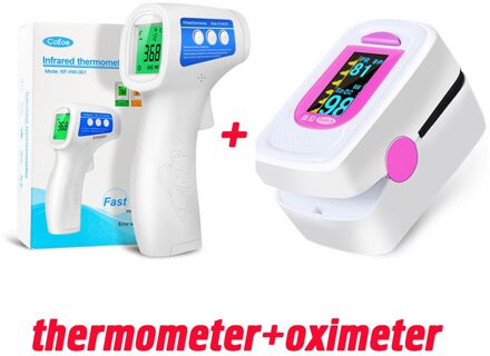 Cofoe Infrarood Voorhoofd Thermometer Baby Non-Contact Digitale Thermometer Volwassen Lichaam Koorts Temperatuur Maatregel Apparaat Termometro