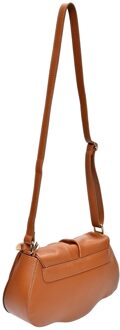 COGNAC Leren Tas Camel - One Size