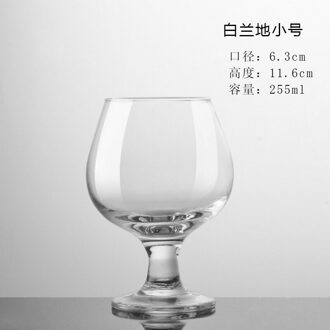 Cognacglas Europese Glas Wijn Cup Korte Been Grote Buik Glas Wijn Beker 255ml