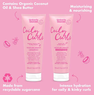 Coily Curls Shampoo and Conditioner Duo