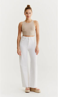 Coj maria wide leg white Wit - 28-32