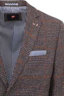 Colbert Heleen Ruit Bruin - 48,50