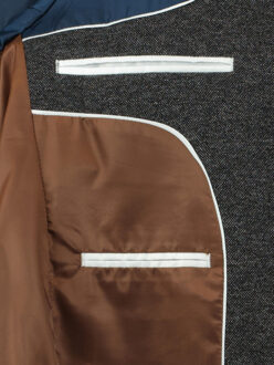 Colbert luka jersey jacket 243037lu21bo/980 anthra Grijs - 52