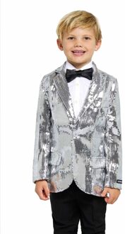 Colbert Pailletten Zilver Jongens Suitmeister Zilver - Grijs