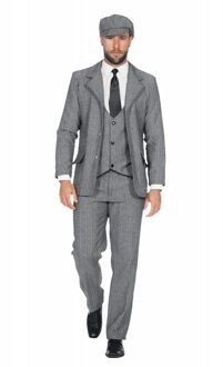 Colbert Peaky Blinders Roaring 20's Grijs Zilver - Grijs