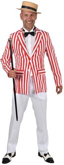 Colbert Poppins Bert Heren Rood - Zalm