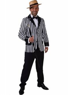 Colbert streep zwart/wit elite