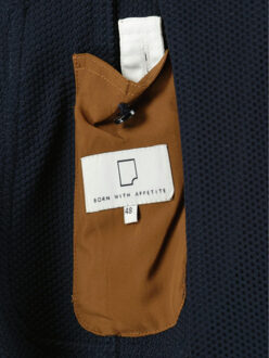 Colbert travel jacket 000038tr16/290 navy - maat 50 Blauw