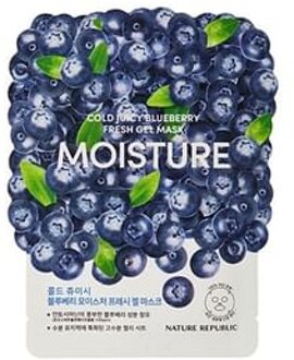 Cold Juicy Fresh Gel Mask - 10 Types Blueberry Moisture