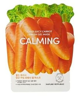 Cold Juicy Fresh Gel Mask - 10 Types Carrot Calming