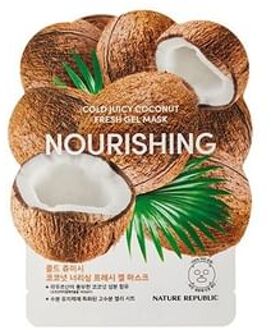 Cold Juicy Fresh Gel Mask - 10 Types Coconut Nourishing