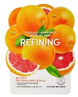 Cold Juicy Fresh Gel Mask - 10 Types Grapefruit Refining